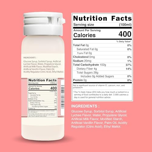 Butterfly Lychee Flavoring Extract Paste, 25 ml — Lychee Flavor for Baking, Drinks & Cocktails