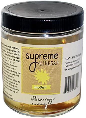 Supreme White Wine Mother of Vinegar (New & Improved Mother)