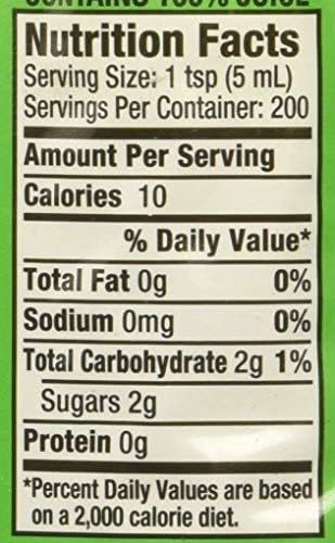 Rose's Lime Juice - Sweetened, 1 Liter (33.8 Fluid Ounces) Plastic Bottle (Pack of 2)