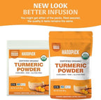 HANDPICK, Organic Turmeric Powder with Curcumin (397g/14oz) | Authentic Indian Origin | Gluten Free | Made from Turmeric Root