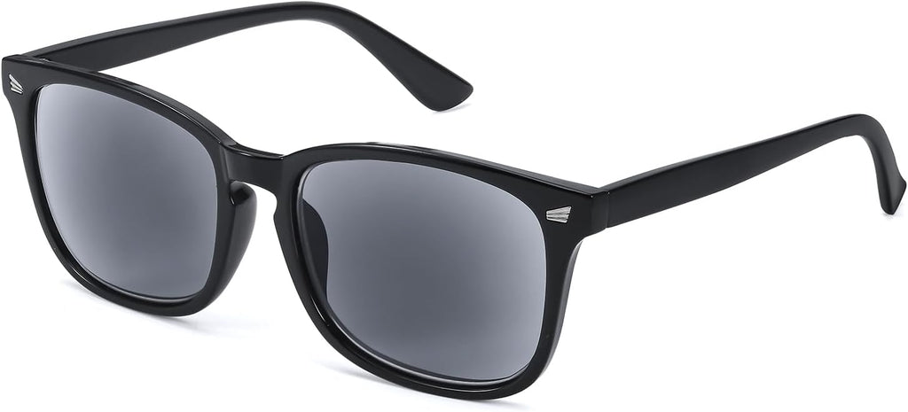 VIEWBETTER Full Lens Reading Sunglasses for Women Men, Vintage UV400 Protection Sun Readers - Not Bifocal