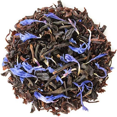 Teabloom Organic Fruity Black Tea, Berry Harvest Loose Leaf Tea, USDA Certified Organic & Kosher, Fresh Whole Leaf Blend in Reusable Gift Canister Makes 35-50 Cups
