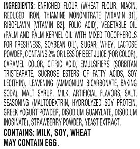 Meiji Hello Panda Cookies, Strawberry Crème Filled - 6 oz, Pack of 8, 64 Bags Total - Bite Sized Cookies with Fun Panda Sports