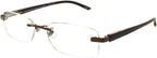 Foster Grant Men's Rick Square Reading Glasses