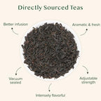 VAHDAM, Earl Grey Tea Loose Leaf 170+ Cups (340g/12oz) Citrusy & Delicious Black Tea blended with 100% Natural Oil of Bergamot | Brew Hot/Iced Tea