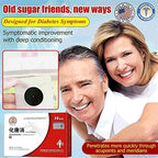 Acupoint Pressure Stimulation Patch，Designed for Diabetes Symptoms，Symptomatic Improvement，Penetrates More Quickly Throughacupoints and Meridians (Color : 3 Boxes (42 Pieces))