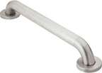 Moen Stainless Steel Bathroom Safety 32-Inch Grab Bar with Concealed Screws and Slip Resistant Peened Texture, R8732P