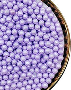 Sprinkles Lavender Purple Edible Pearls,Cake Sprinkles 130g 4.6OZ,Cookie Sprinkles,Sugar Pearl, Edible Candy Pearls for Cake Cupcake Decorationg (7mm-light purple)