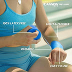 Cannon Sports Pre Wrap 30 Yard Roll Athletic Foam Tape Underwrap for Ankles Wrists Knees Elbows Hair (Blue)