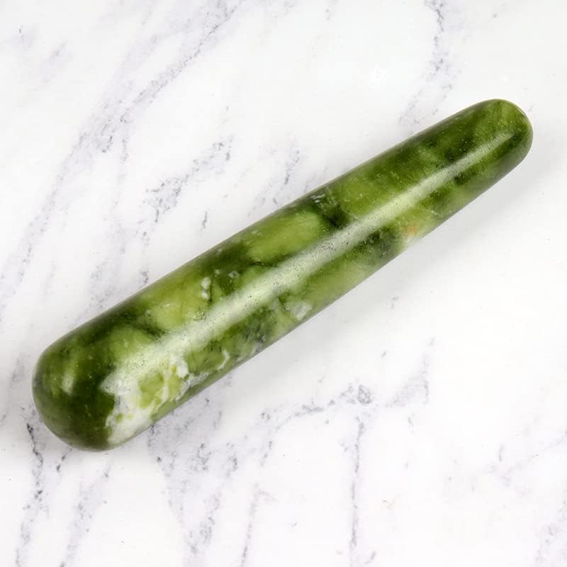 Natural Rose Quartz Crystal Mineral Stone Gua Sha Yoni Wand,helu Jade