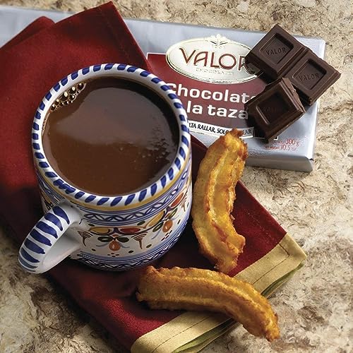 Valor. Hot Chocolate. Chocolate a la Taza Bar. 300g (10.58oz). Pack of 3.