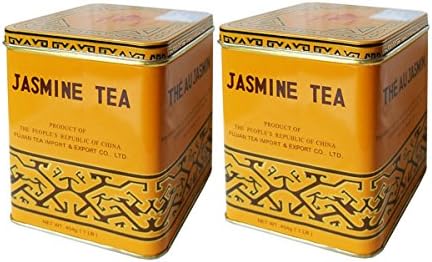Sunflower 1033 Jasmine Green Tea - All Natural Restaurant Favorite Tea Large (2-pack)