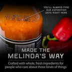 Melinda’s Naga Jolokia Pepper Hot Sauce - Gourmet Naga Jolokia Hot Sauce Perfect for Adding Serious Fire to Any Meal - Fruity & Blazing, Extra Hot - Gluten-Free, Keto, Vegan, Non-GMO - 5oz, 4 Pack