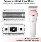 2 Pack BRL140 Replacement Shaver Foil Head Compatible with Philips Women's Electric Shaver BRL140 BRL130 Wet and Dry