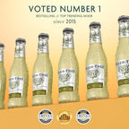 Fever-Tree Light Ginger Beer, 6.8 fl oz (24 Bottles) Lower in Calories, No Artificial Sweeteners, Flavorings or Preservatives