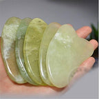 WEISIPU Skin Facial 5Pcs Care Gua Sha Guasha Treatment Massage Natural Jade Board Traditional Scraping Scraper Tool