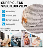 OCCI CHIARI Clean Large Reading Glasses Women Nerd Readers 2.25x(1.0 1.25 1.5 1.75 2.0 2.25 2.5 2.75 3.0 3.5 4.0 5.0 6.0)
