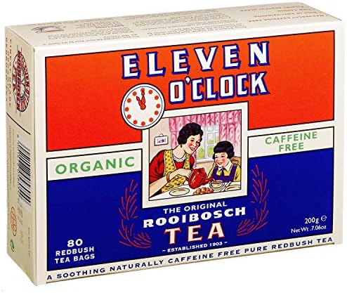 Eleven O'clock Org Rooibosch Tea 80 Bag (Pack of 2)