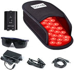 TUOB 660nm LED Red Light Therapy and 880nm Near Infrared Light Therapy Devices Slipper for Foot Nerve/Physical Pain Relief (One Pad)
