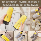 Portable Footwear Shoe Dryers Machine with Auto Temperature Control for Rainy Seasons Winter Travel, Extendable Boot Warmer Fireproof Drying for Shoes, Gloves, Socks