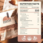 Sunrise Flour Mill Heritage Whole Wheat Bread Blend - 2 lb | USDA Organic All Purpose Flour Unbleached - Non-GMO, Kosher, Grown Without Glyphosate, Ancient Grains, Bread Flour Organic.