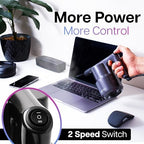 IT Dusters AirTec Ultra Electric Air Duster Blower for PC, Laptop, Console, Electronics and Home Cleaning, Environmental Alternative to Spray air can Duster Keyboard Cleaner (Type 6)