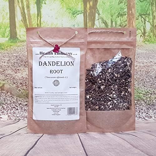 Health Embassy Dandelion Root | Taraxacum Officinale L | Herbal Tea (50g)