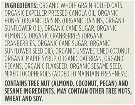 365 by Whole Foods Market, Organic Granola Fruit And Nut, 17 Ounce (Pack of 3)