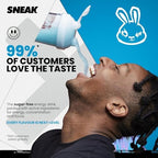 SNEAK Energy Drink Powder Packets | 10 Servings | No Sugar. No Nasties. Just Natural Caffeine, Focus-Boosting Nootropics