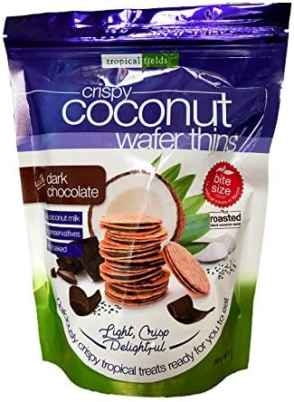 Tropical Fields Crispy Coconut Wafer Thins 14 oz. (Coconut)
