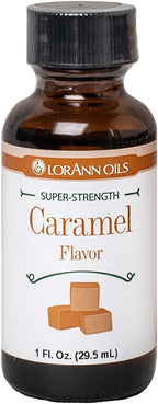 LorAnn Oils Super Strength Flavoring - Used For Candy Making, Flavoring Extracts, Baking, Hard Candy, and Flavor Oils - Bold, Natural Flavors 4X Stronger Than Extracts - Caramel, 1 fl oz