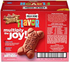 Milk-Bone Flavor Snacks Small Dog Biscuits, Flavored Crunchy Dog Treats, 7 Pound Box