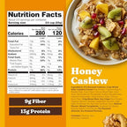 Catalina Crunch Protein Granola - Low Sugar Breakfast Cereal with 13g of Protein - Gluten Free, Keto Friendly - Honey Cashew - 8 oz. Bag (Pack of 1)