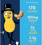 PLANTERS Deluxe Salted Whole Cashews, Party Snacks, Plant-Based Protein, Quick Snack for Adults, After School Snack, Roasted Cashew Flavored with Sea Salt, Bulk Nuts, Kosher, 1 lb 2.25oz Canister