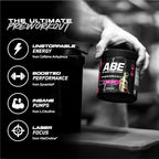 All Black Everything Pre-Workout Powder | Preworkout Energy Drink Mix | 350mg Caffeine | Beta Alanine & Citrulline | Energy Supplement for Men & Women | Sour Gummy Bear | 30 Servings