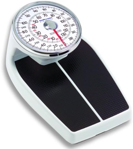 HB160KLEA - Professional Home Care Mechanical Floor Scale 400 lb Capacity (Raised Dial)