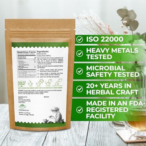 4 oz. Catnip Tea Catnip Herb Tea (Nepeta L.) - 113g Cat Nip Herb Hierba Gatera