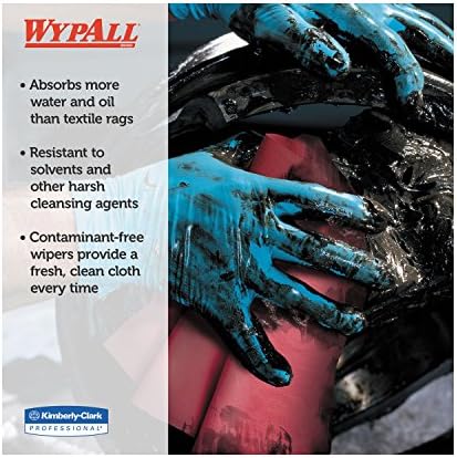 KIM41055 - WypAll X80 Hydroknit Jumbo Roll Towels