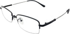 Half Rim Reading Glasses Mens Womens Readers in 4 Colours