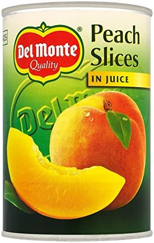 Del Monte Peach Slices in Juice 12 x 415g