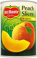 Del Monte Peach Slices in Juice 12 x 415g