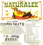 Naturalee Corn Nuts 2 lb - Chili Lemon - High Fiber, Crunchy Snack (Pack of 2)