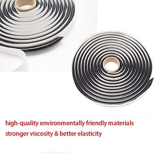 SagaSave 1Pcs Butyl Sealant Tape, Windshield Sealants Butyl Rubber Tape for Installing Car Part, Windows, Doors and Car Glass 4m*9mm