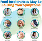 5Strands Comprehensive Gut Health Test for Adults & Kids, 1000+ Food Items Tested, Non-Invasive, At Home Hair Sample Screening for Food Intolerances, Results in 4 Days