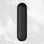 BLIKECH 10 Modes Quiet Waterproof Tool Powerful Mini Stick for Women Pleasure, Silicone Material Wrap Handheld Travel Pocket Portable Soft Toys Massage Ball for Body Relax Black