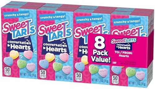 SweeTARTS Hearts "To/From" Boxes, 1.1oz, 8 individually wrapped packs