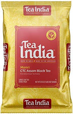 Tea India CTC Assam Loose Leaf Black Tea Strong, Full-Bodied Flavorful Blend Of Premium Black Tea Made with Natural Ingredients Traditional Indian Tea Caffeinated Iced Tea Breakfast Tea (32 Ounce)