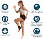 ComfiLife Ankle Brace for Men & Women, Orthopedic Brace - Adjustable Compression Wrap, Ankle Sleeve for Plantar Fasciitis, Tendinitis, Sprain, Swelling, Minor Sprains, Sports, Breathable, One Size