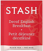 Stash Tea Decaf English Breakfast Black Tea - Decaf, Non-GMO Project Verified Premium Tea with No Artificial Ingredients, 100 Count (BULK PACKAGING)