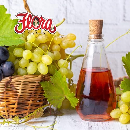Flora Foods Organic Red Wine Vinegar 500 ml Glass Bottle